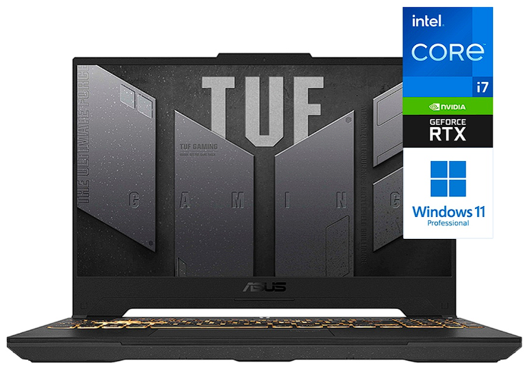 Ноутбук Asus TUF Gaming F15 FX507VI-HQ109ZW 90NR0FH7-M0Z9V0 15.6" Black Grey