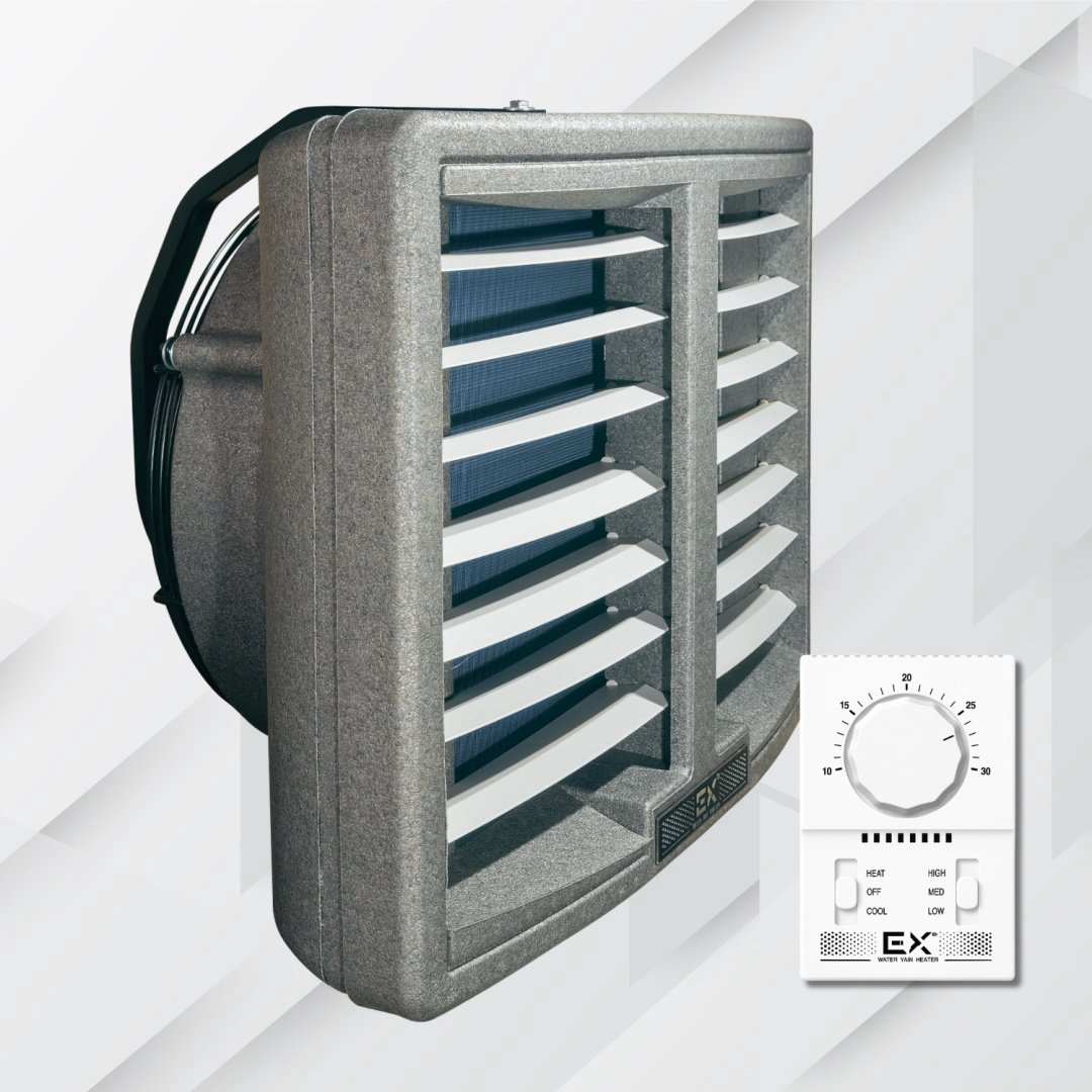 Тепловентилятор EX HEATER настенно-потолочный 25 MINI AC (с пультом), (330х420х420 мм) купить,NaN