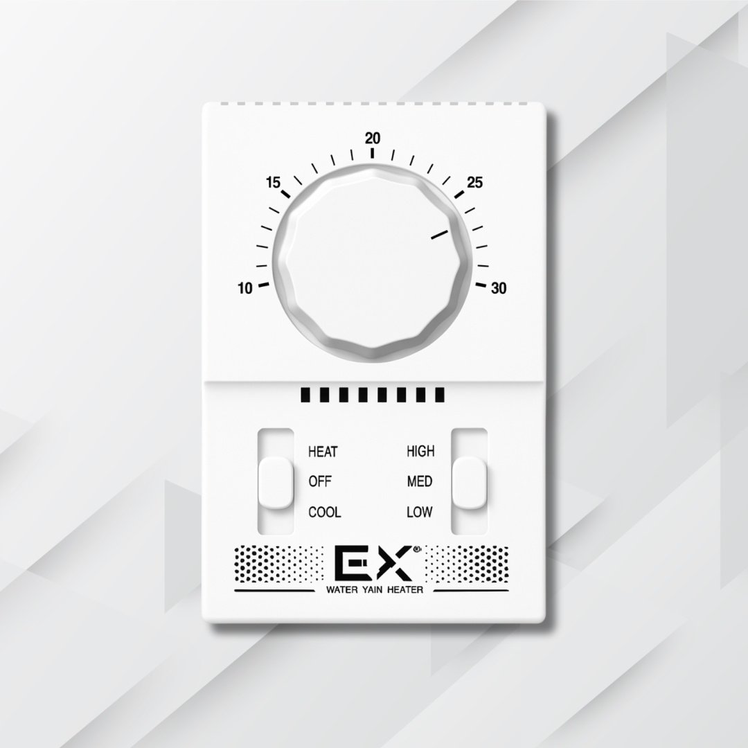 Тепловентилятор EX HEATER настенно-потолочный 25 MINI AC (с пультом), (330х420х420 мм) купить,NaN