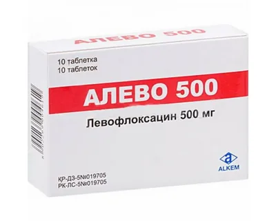Алкем Лабораториз Лтд  Алево 500 мг таблетки 10 шт