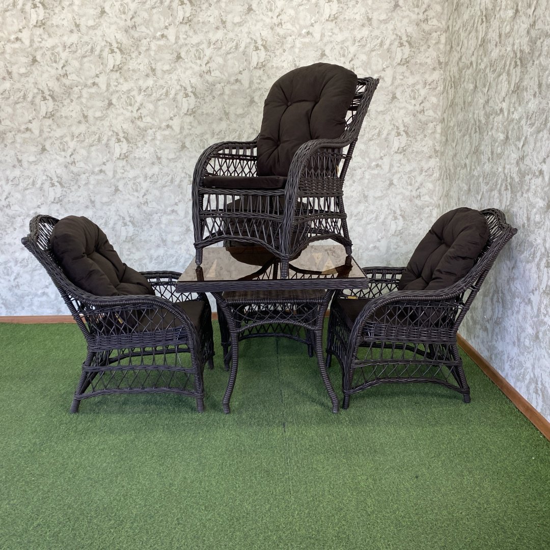 Комплект Samruk Mebel MADR042028 90х90см черный купить,NaN