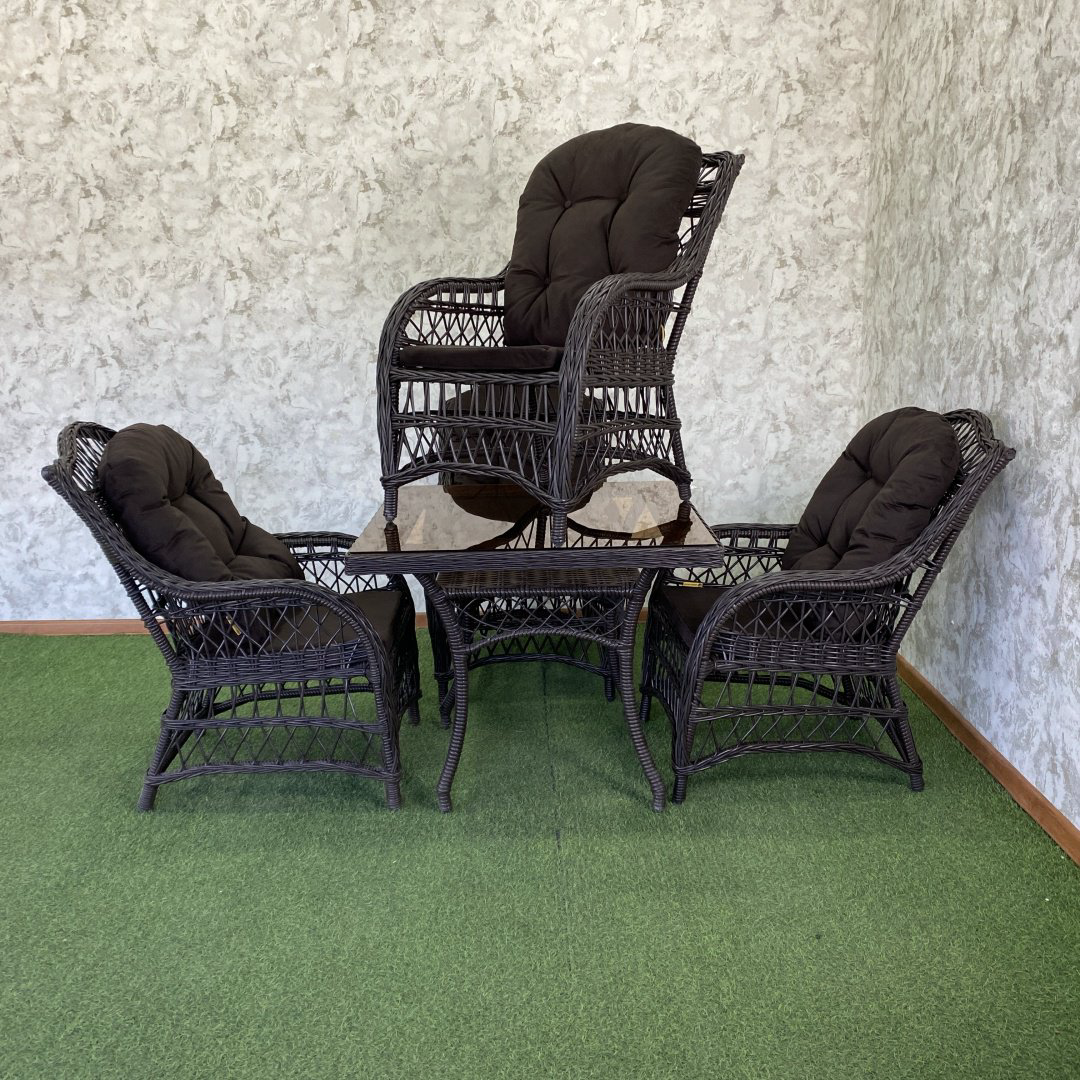 Комплект Samruk Mebel MADR042028 90х90см черный купить,NaN