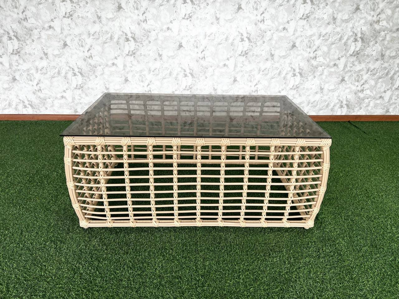 Садовый стол Samruk Mebel ARIA120x75 120х75х62см желтый купить,NaN