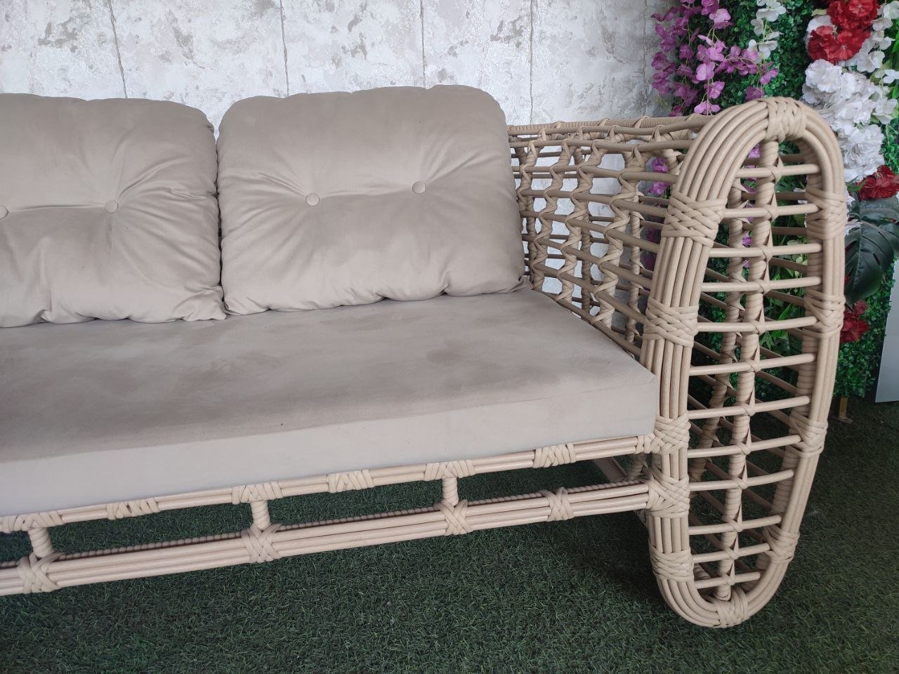 Диван Samruk Mebel ARIA230 230x90см желтый купить,NaN