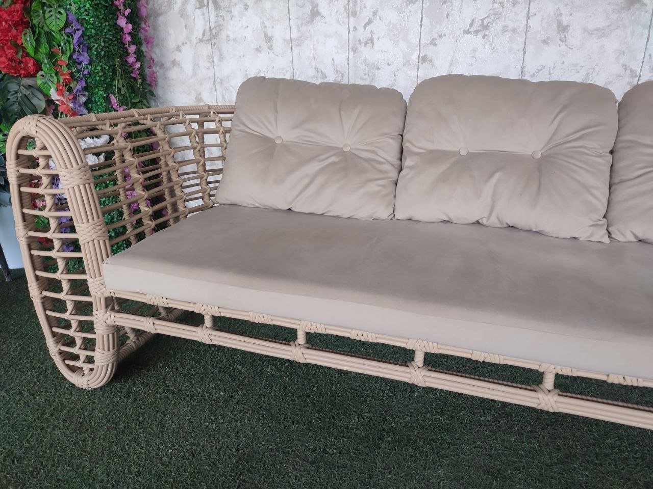 Диван Samruk Mebel ARIA230 230x90см желтый купить,NaN