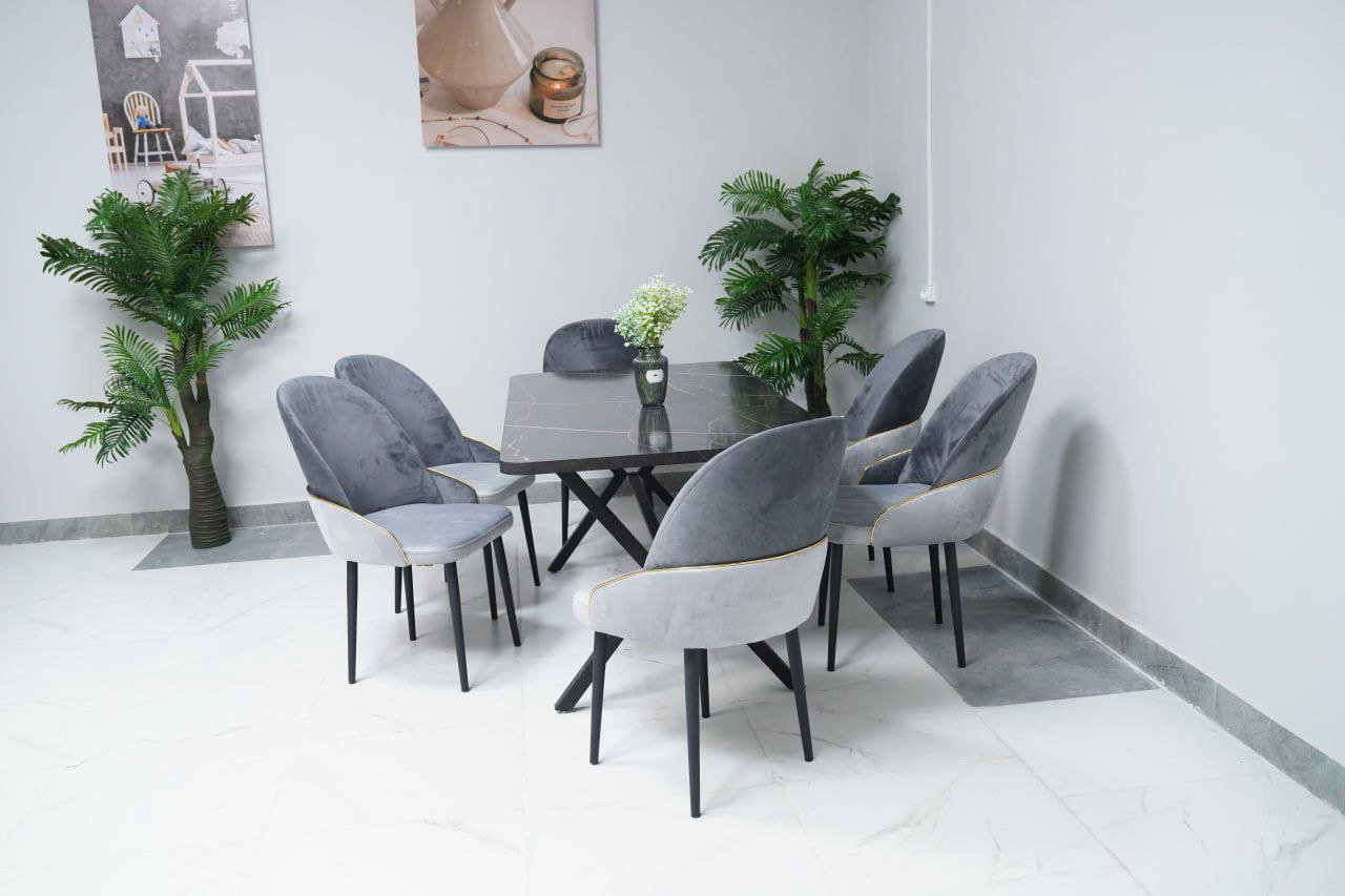 Комплект Samruk Mebel SARINA6x1 130х80см мультиколор купить,NaN