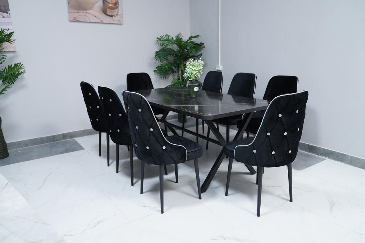 Комплект Samruk Mebel Mono8x1 180х90см черный купить,NaN