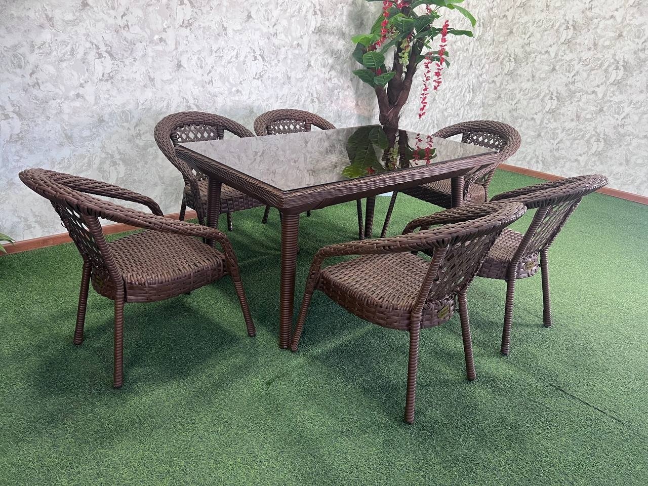 Комплект Samruk Mebel DecoO062023 140x90 коричневый купить,NaN