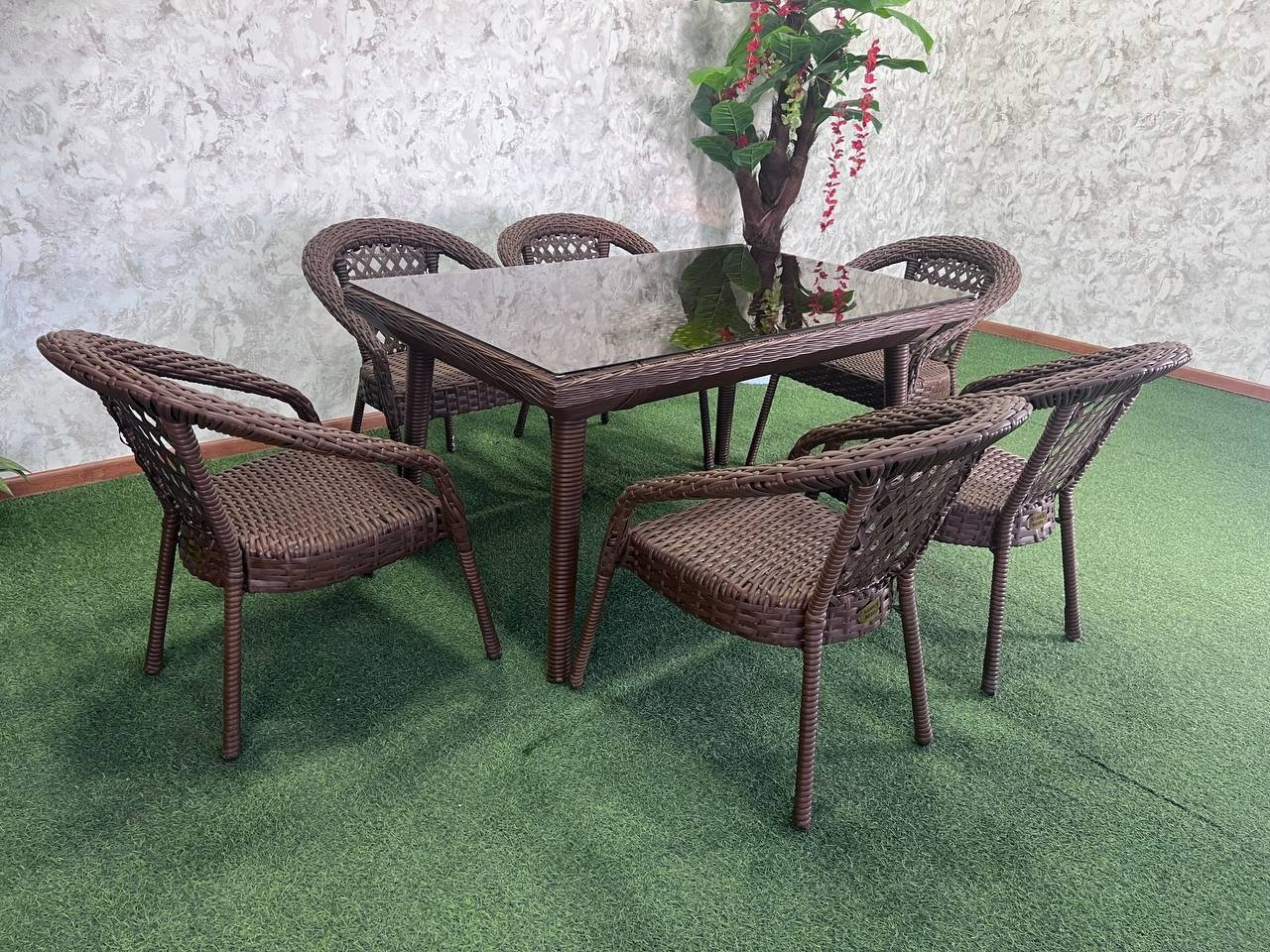 Комплект Samruk Mebel DecoO062023 140x90 коричневый купить,NaN