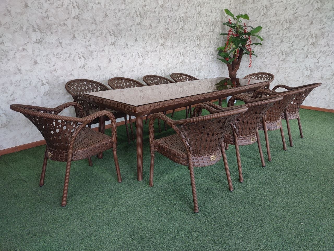Комплект Samruk Mebel Milano Elite 260х90см коричневый купить,NaN
