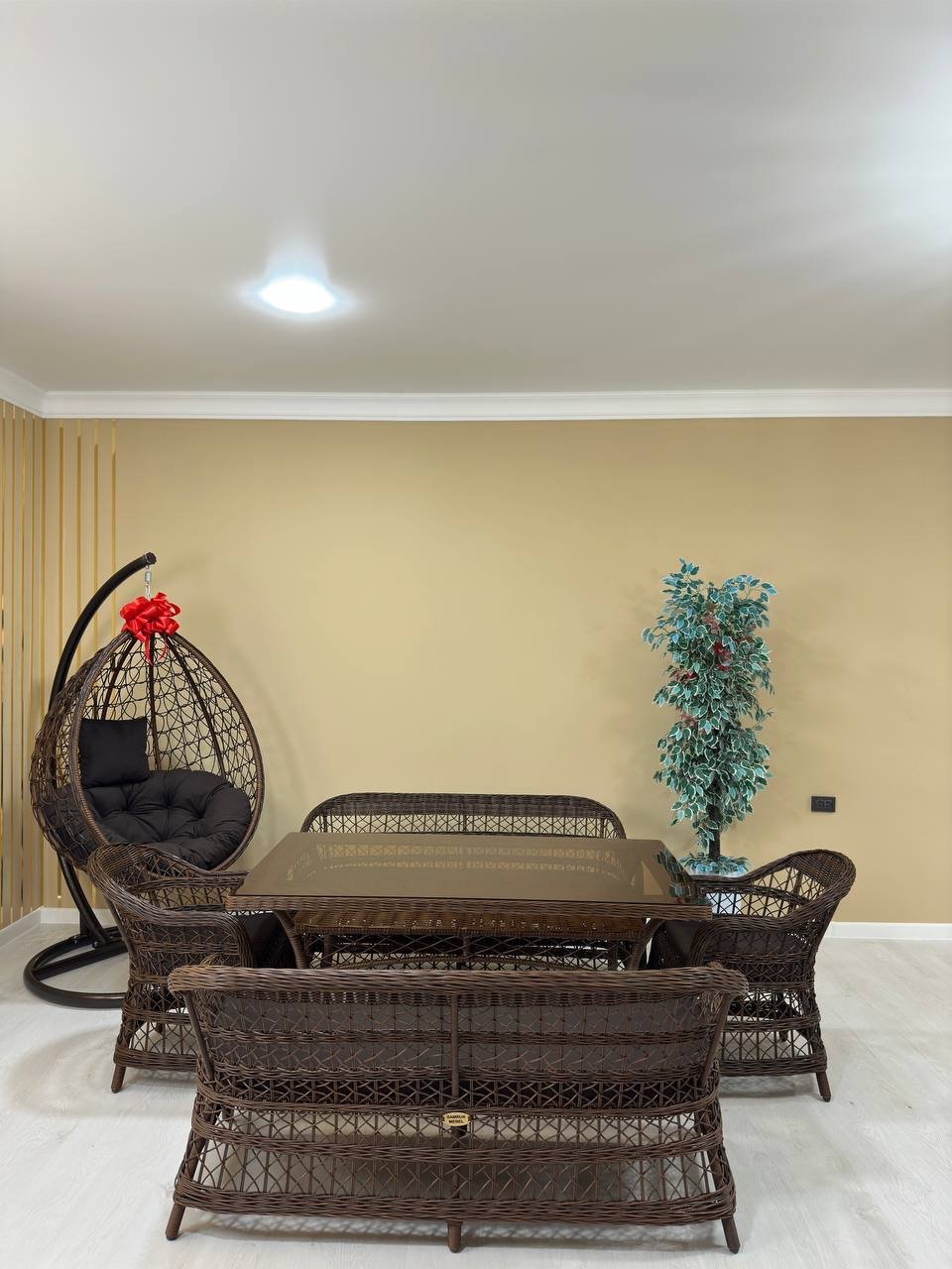 Комплект Samruk Mebel COMSHA8 106х90см коричневый купить,NaN
