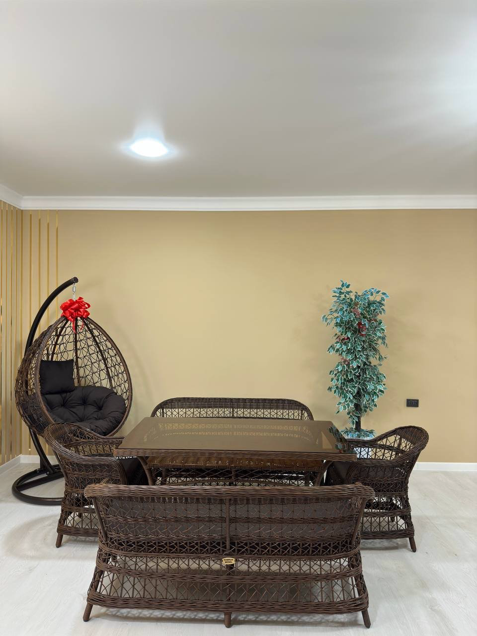 Комплект Samruk Mebel COMSHA8 106х90см коричневый купить,NaN