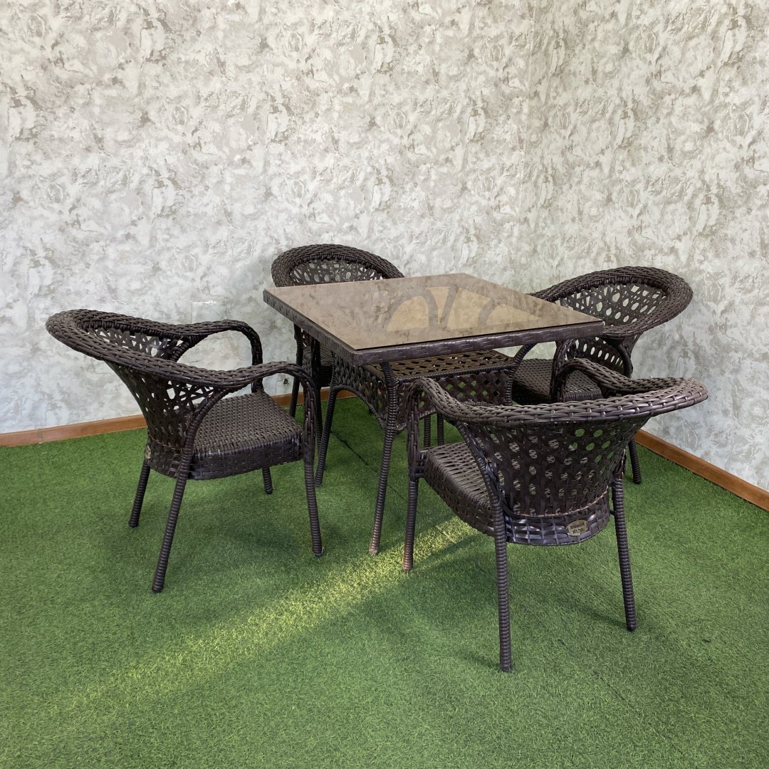 Комплект Samruk Mebel CHELS042024 90х90см коричневый купить,NaN