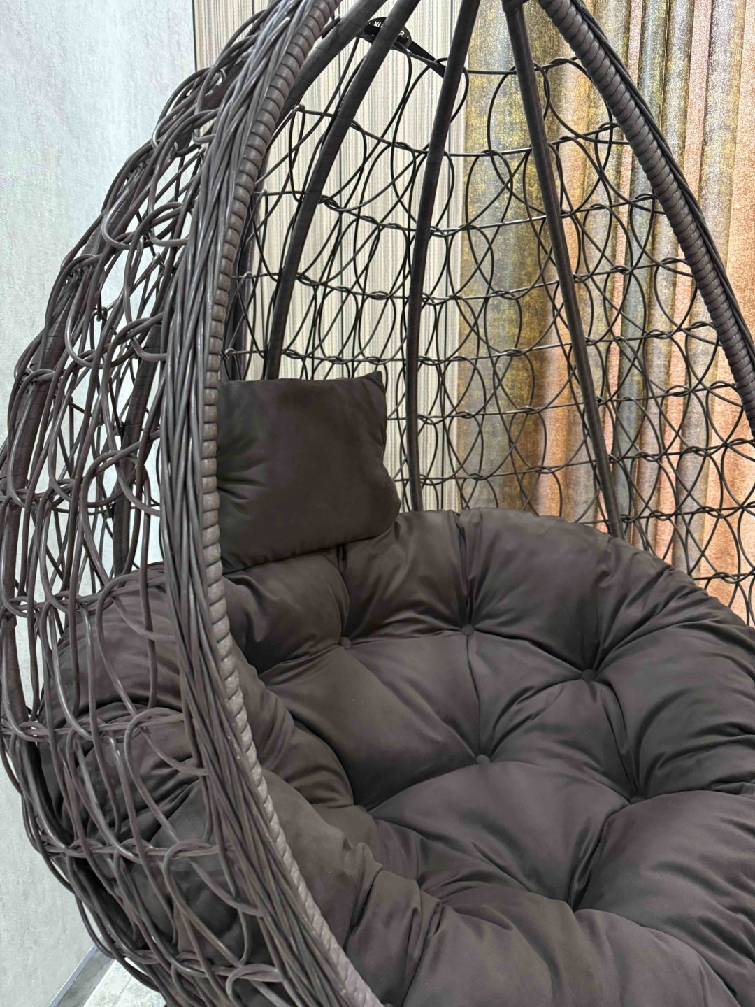 Подвесное кресло Samruk Mebel 101751 коричневый купить,NaN