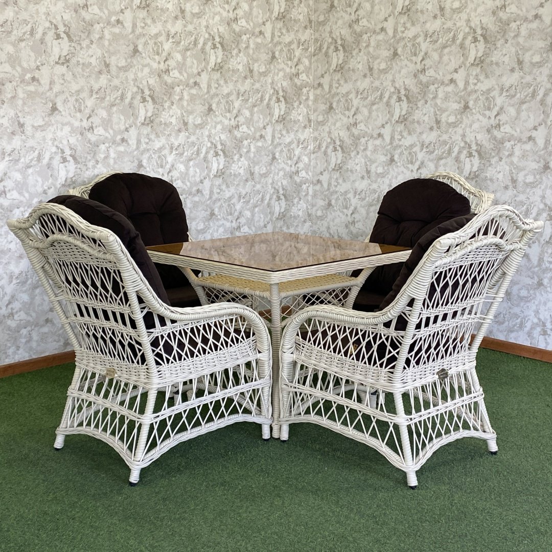 Комплект Samruk Mebel MADR042024 90х90см белый купить,NaN