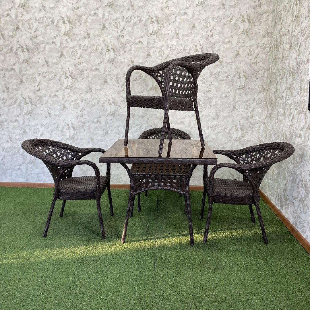 Комплект Samruk Mebel CHELS042024 90х90см коричневый купить,NaN