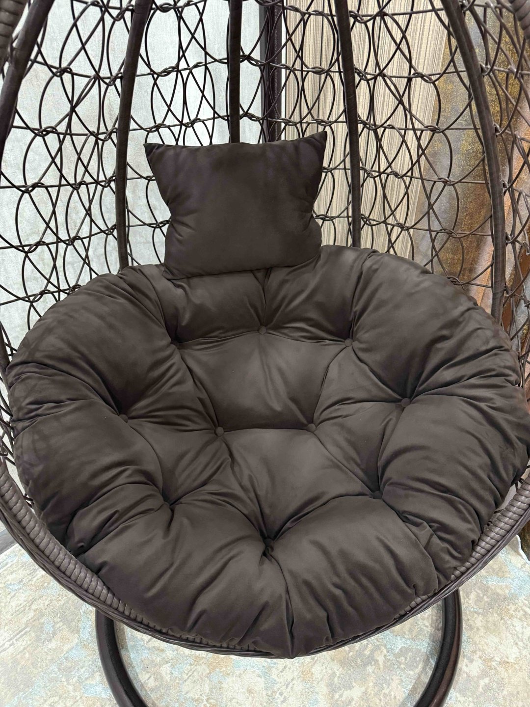 Подвесное кресло Samruk Mebel 101751 коричневый купить,NaN