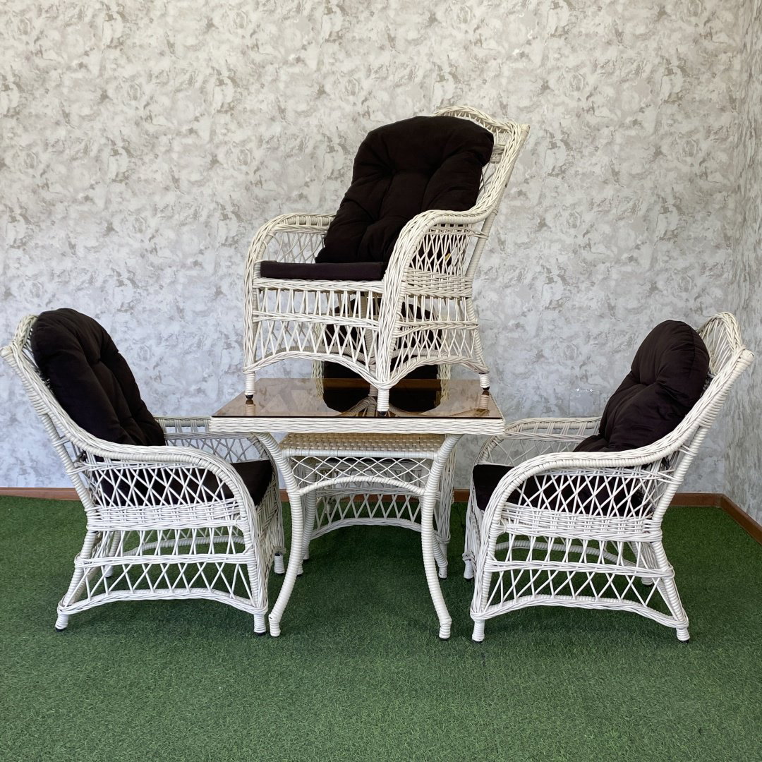 Комплект Samruk Mebel MADR042024 90х90см белый купить,NaN