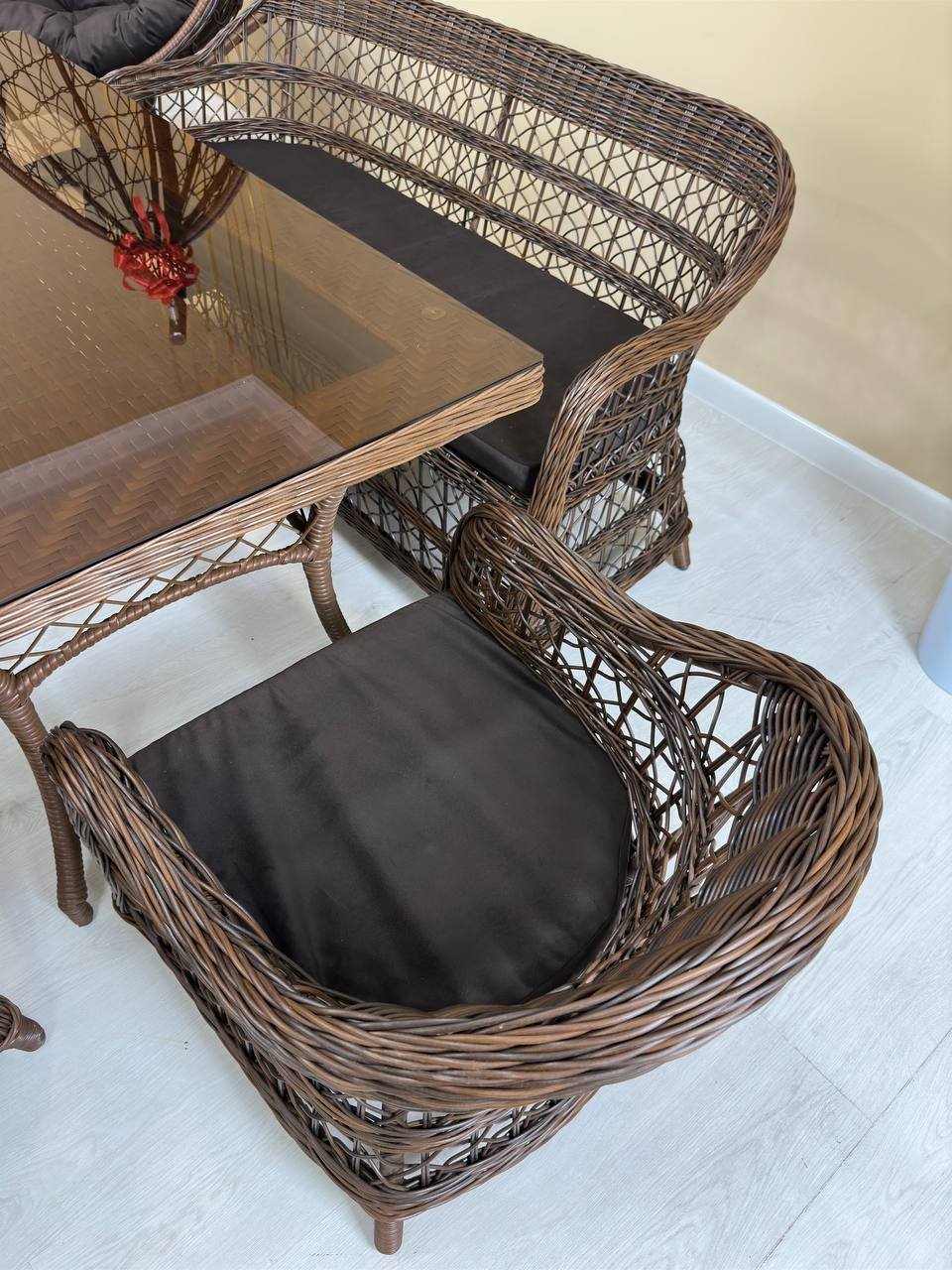 Комплект Samruk Mebel COMSHA8 106х90см коричневый купить,NaN