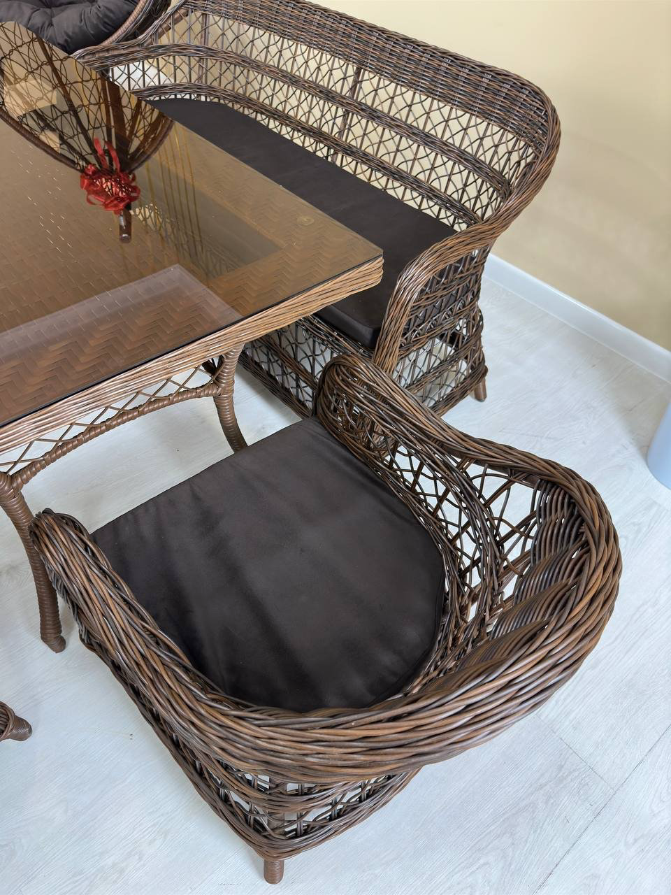 Комплект Samruk Mebel COMSHA8 106х90см коричневый купить,NaN