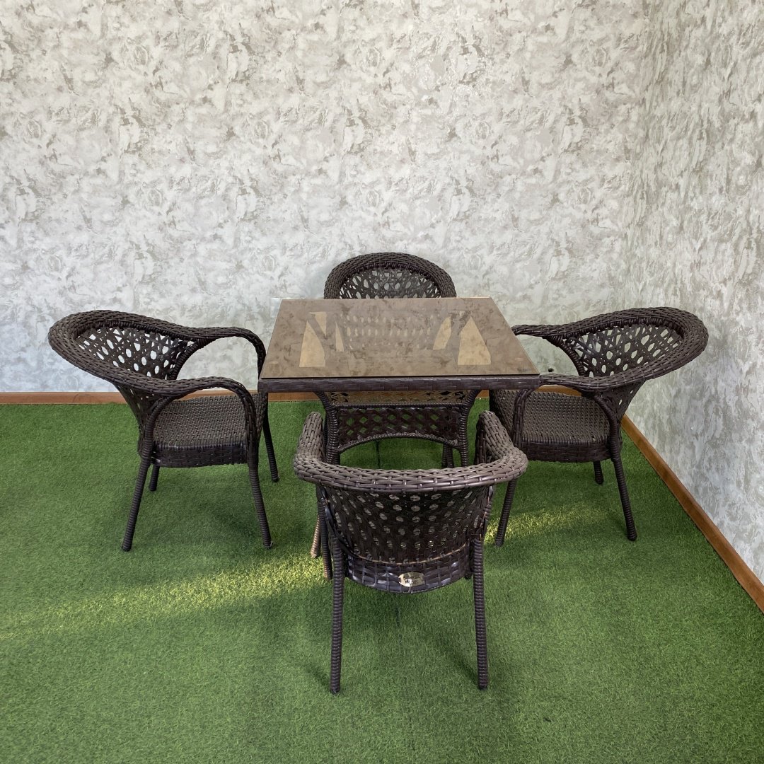 Комплект Samruk Mebel CHELS042024 90х90см коричневый купить,NaN
