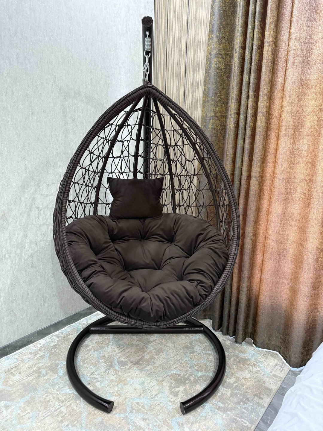 Подвесное кресло Samruk Mebel 101751 коричневый купить,NaN