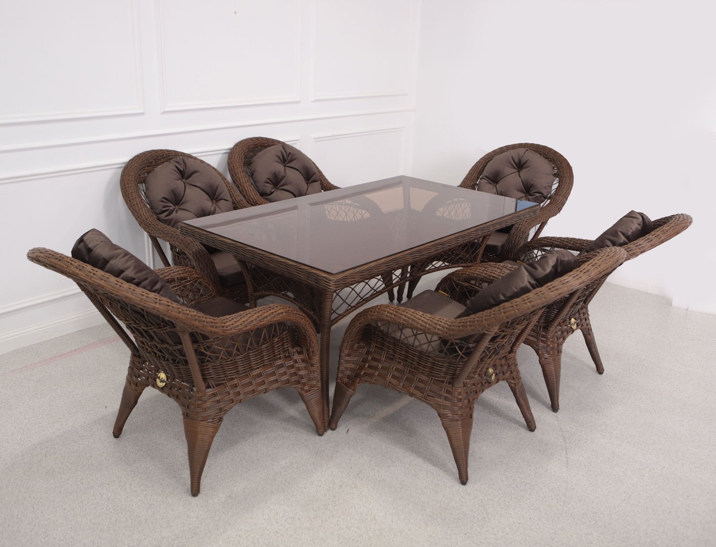 Комплект Samruk Mebel Izabel2029 160x90см коричневый купить,NaN