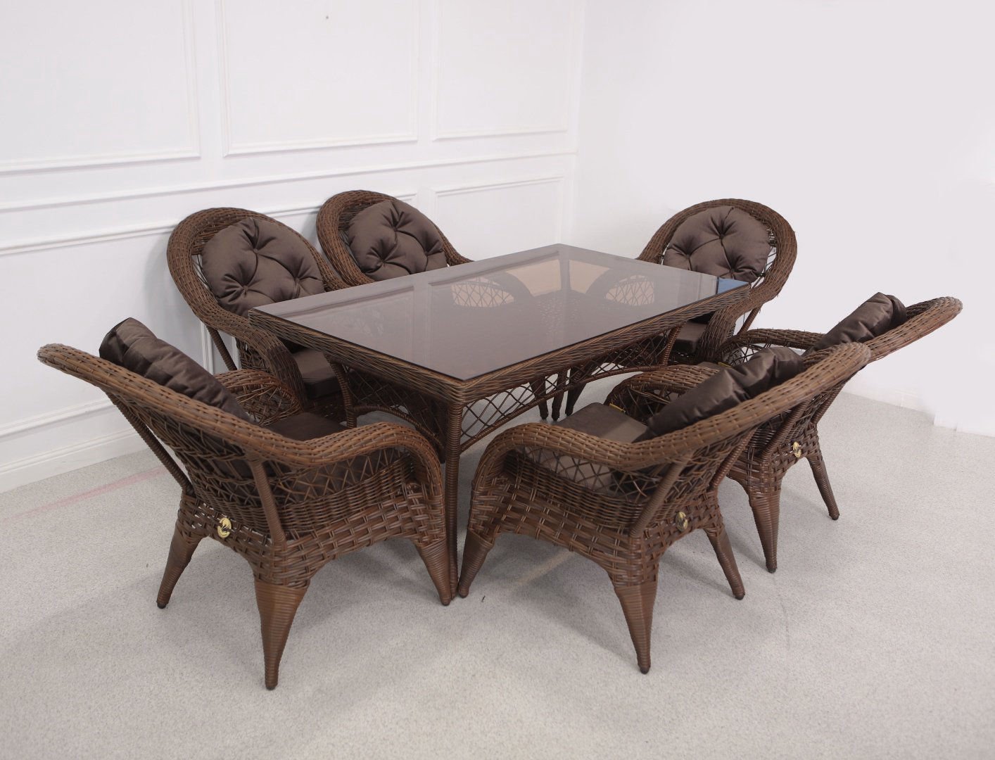 Комплект Samruk Mebel Izabel2029 160x90см коричневый купить,NaN