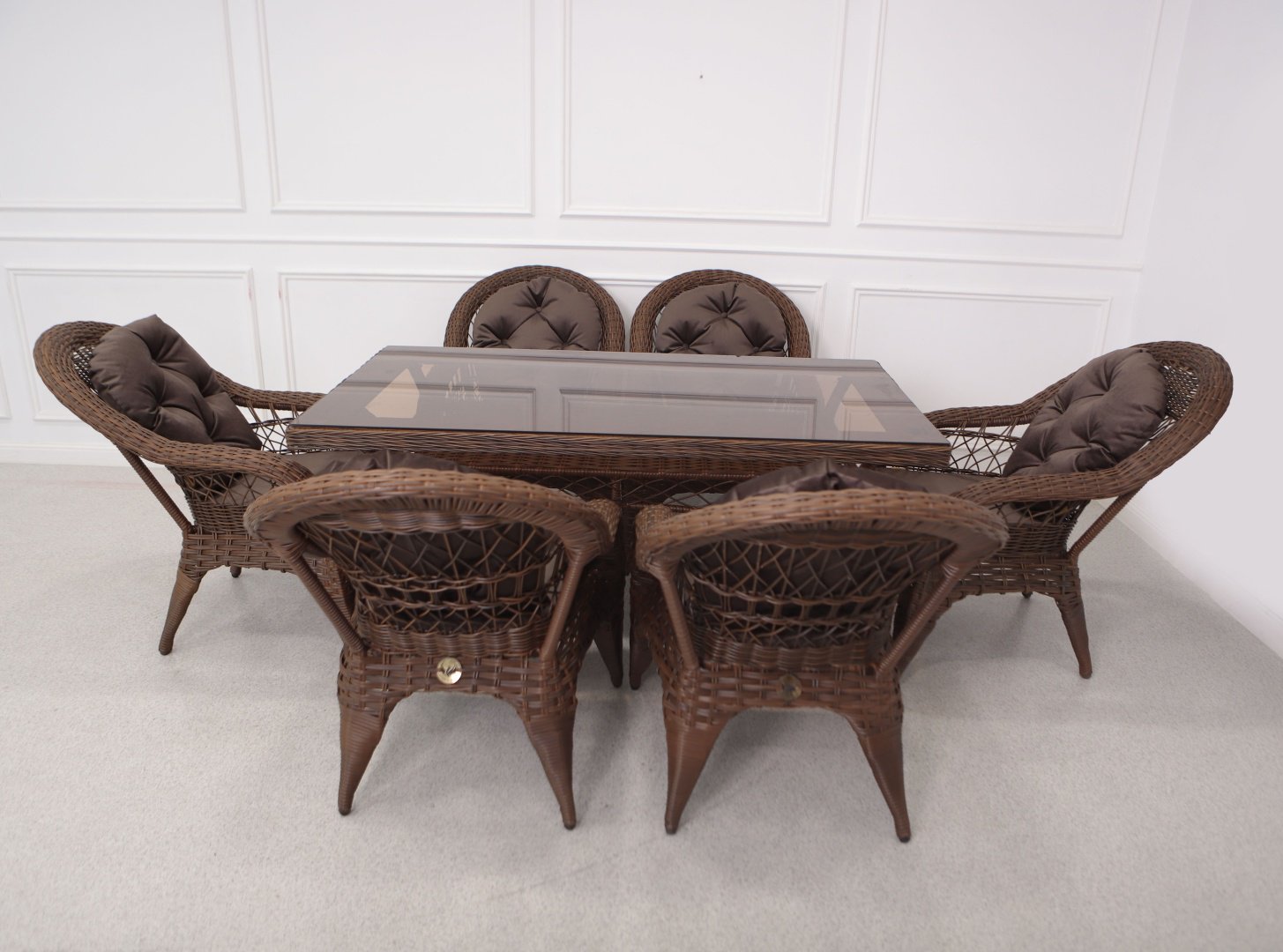 Комплект Samruk Mebel Izabel2029 160x90см коричневый купить,NaN