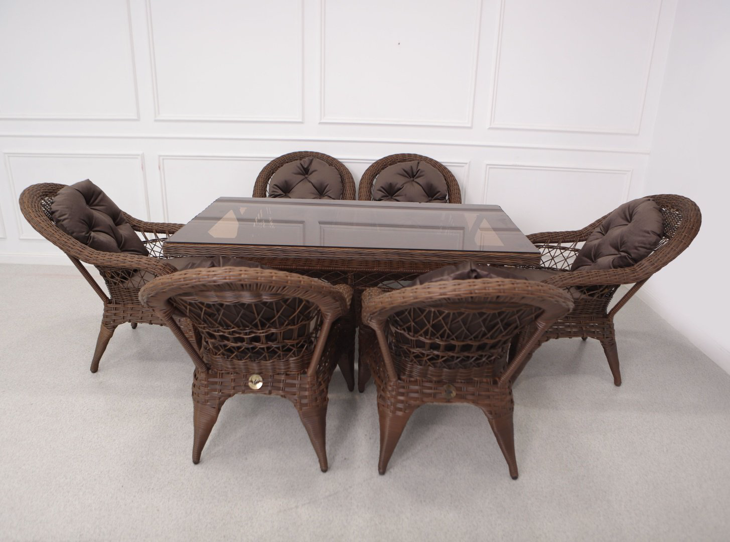 Комплект Samruk Mebel Izabel2029 160x90см коричневый купить,NaN