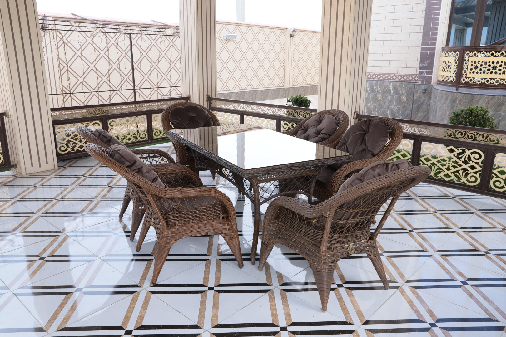 Комплект Samruk Mebel Izabel2029 160x90см коричневый купить,NaN