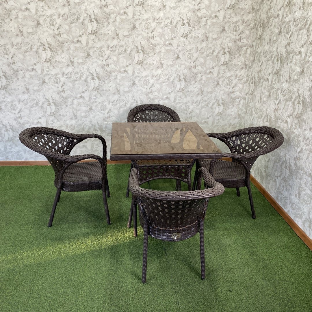 Комплект Samruk Mebel CHELS042024 90х90см коричневый купить,NaN
