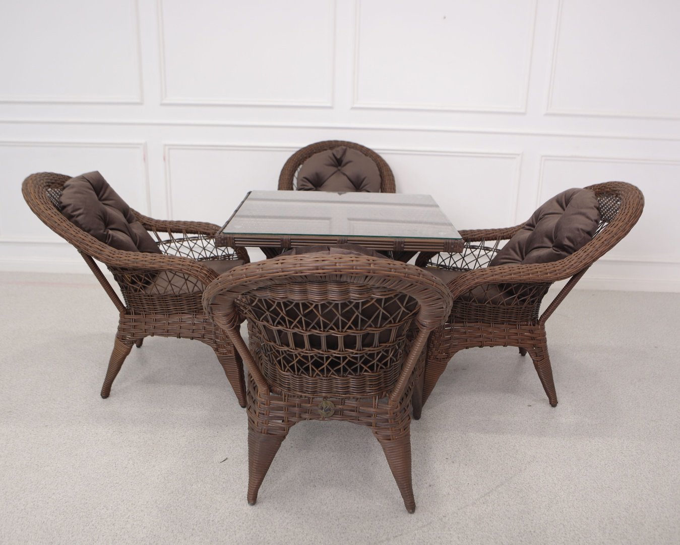 Комплект Samruk Mebel Izabel2024 90x90см коричневый купить,NaN