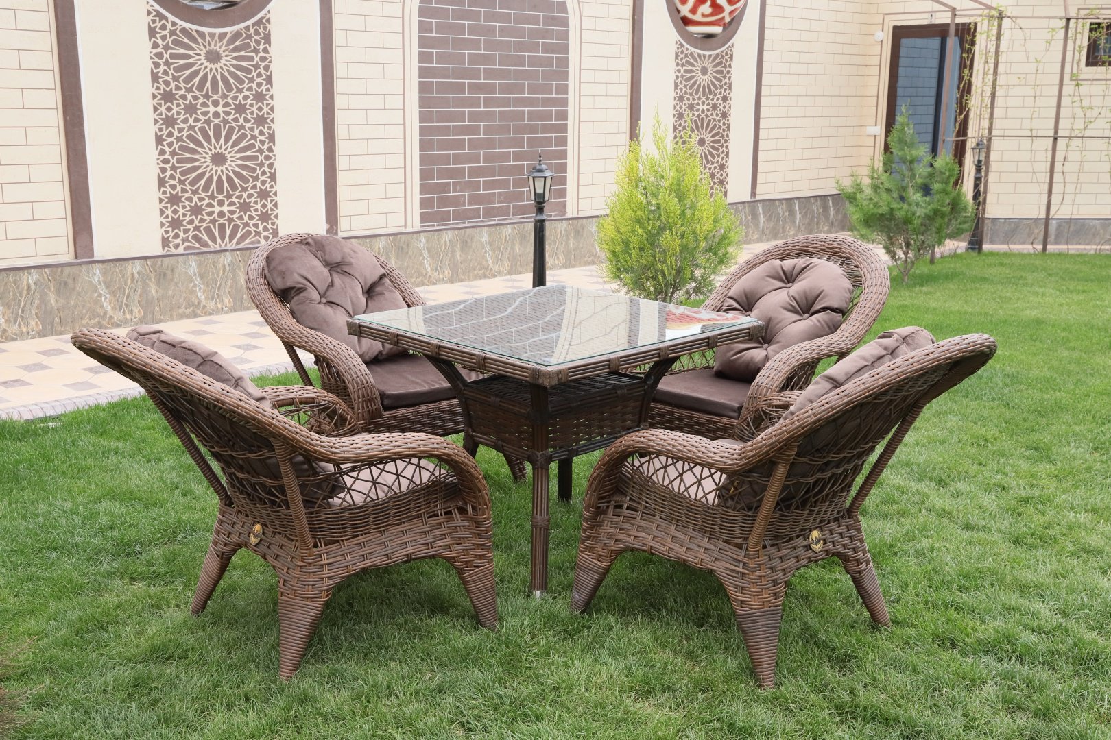 Комплект Samruk Mebel Izabel2024 90x90см коричневый купить,NaN