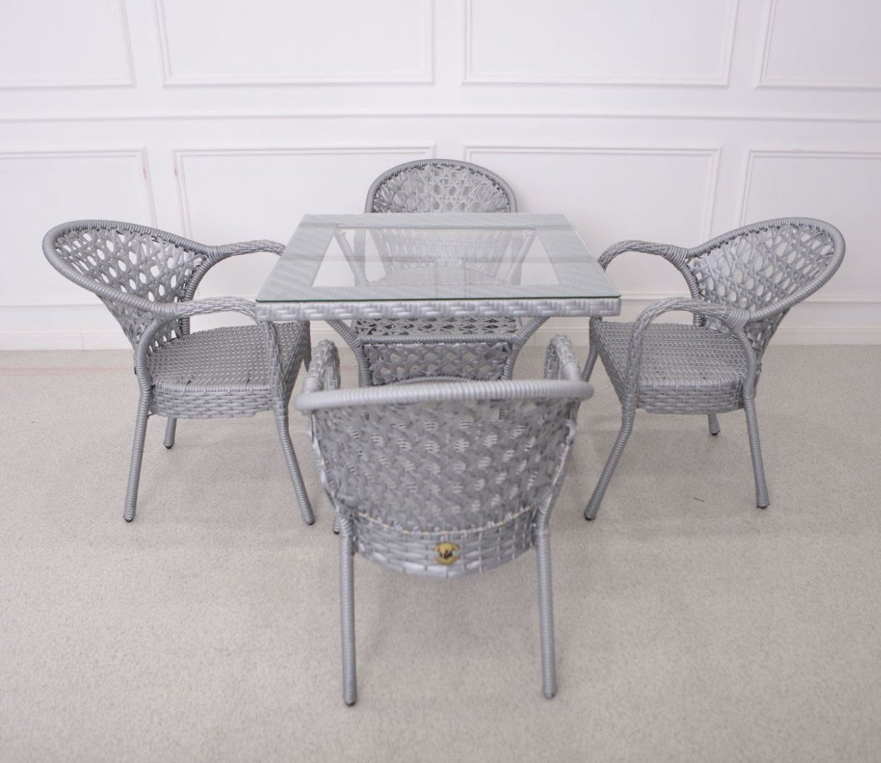 Комплект Samruk Mebel SAM806052 86х86см серебристый купить,NaN