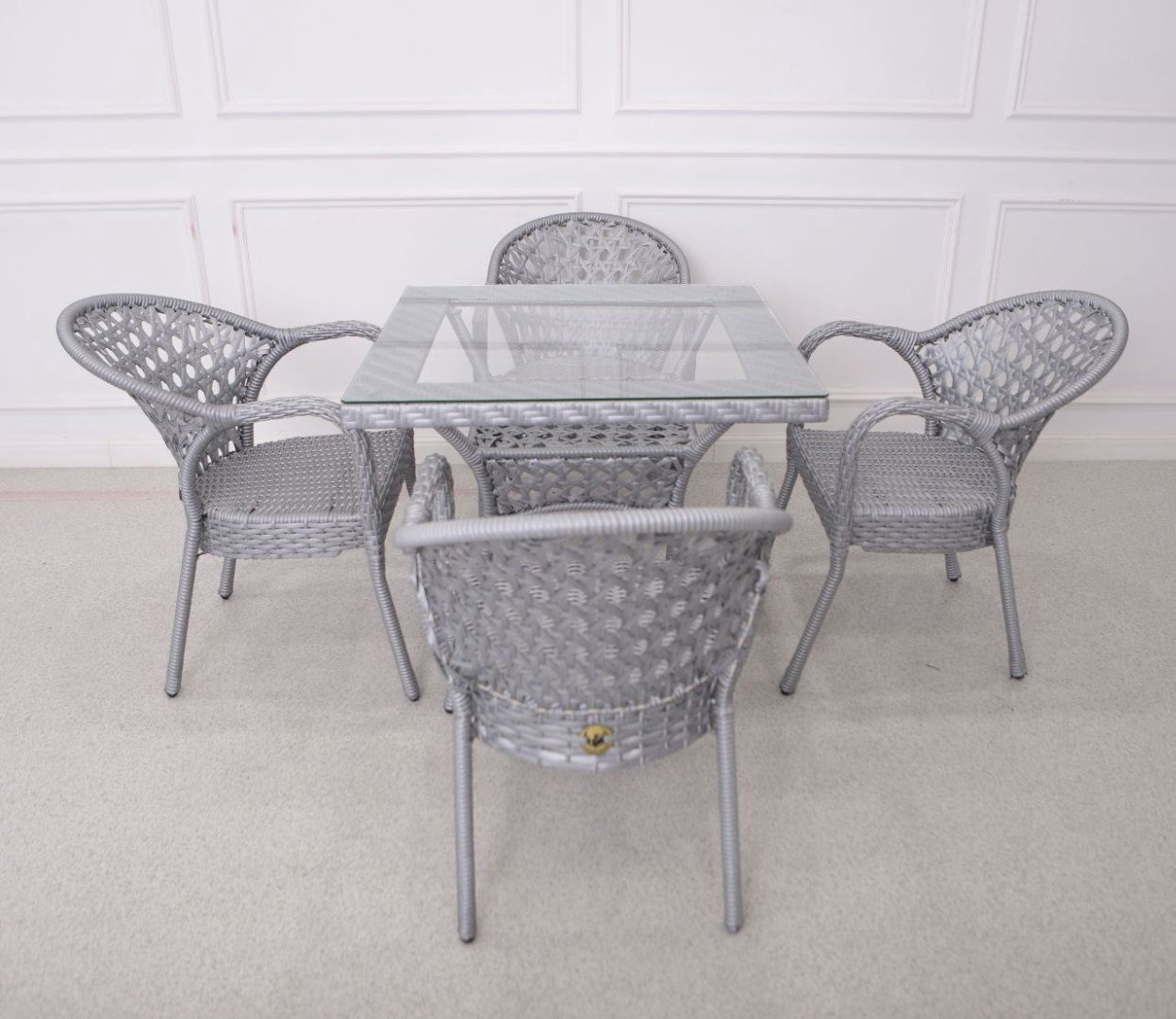 Комплект Samruk Mebel SAM806052 86х86см серебристый купить,NaN