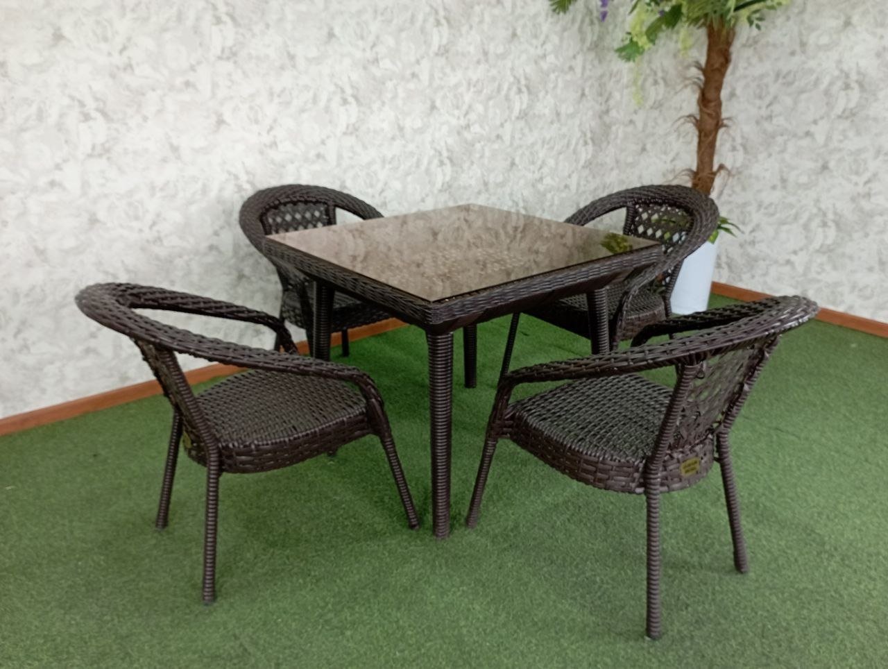 Комплект Samruk Mebel DecoE042023 90х90см черный купить,NaN