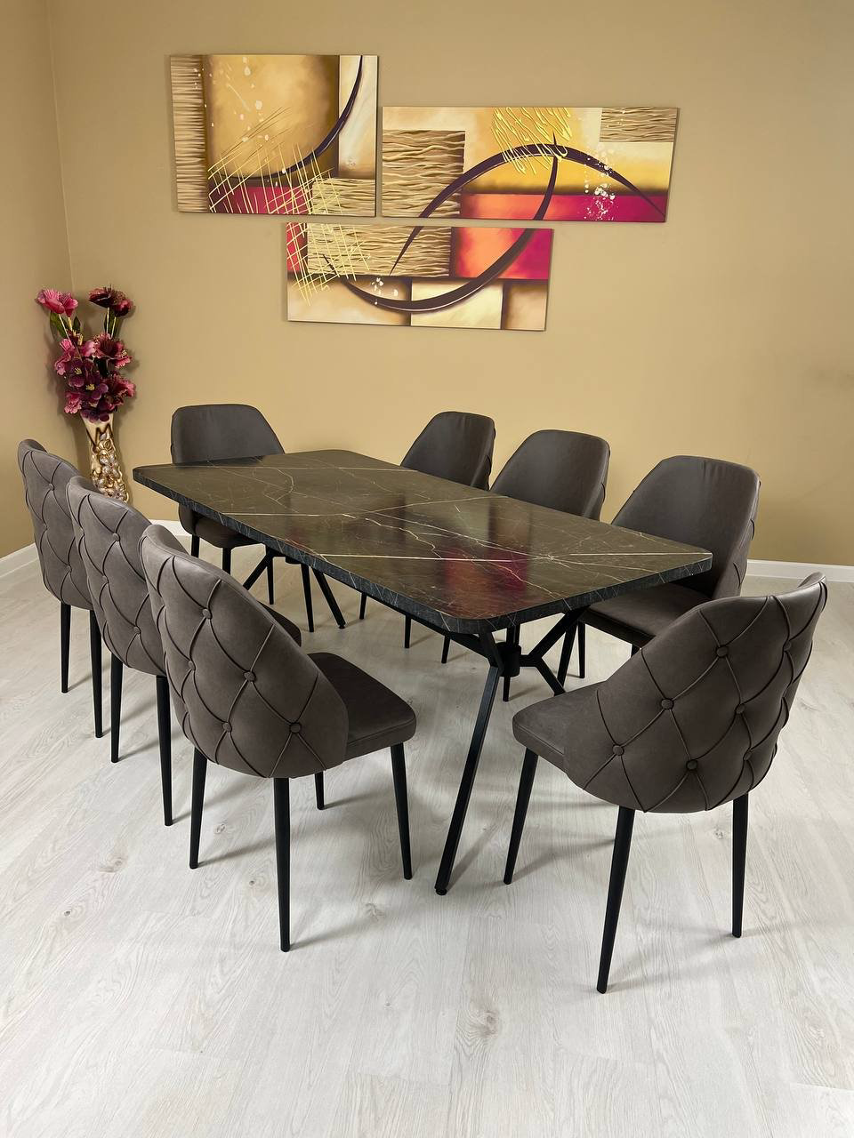 Комплект Kadi BZA-016212 180х90см коричневый купить,NaN