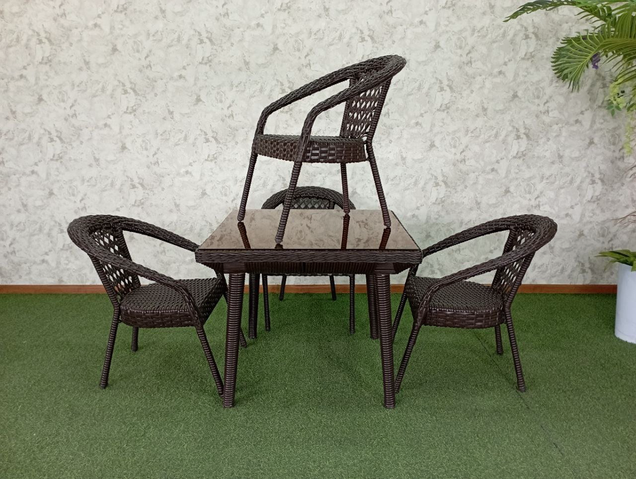 Комплект Samruk Mebel DecoE042023 90х90см черный купить,NaN