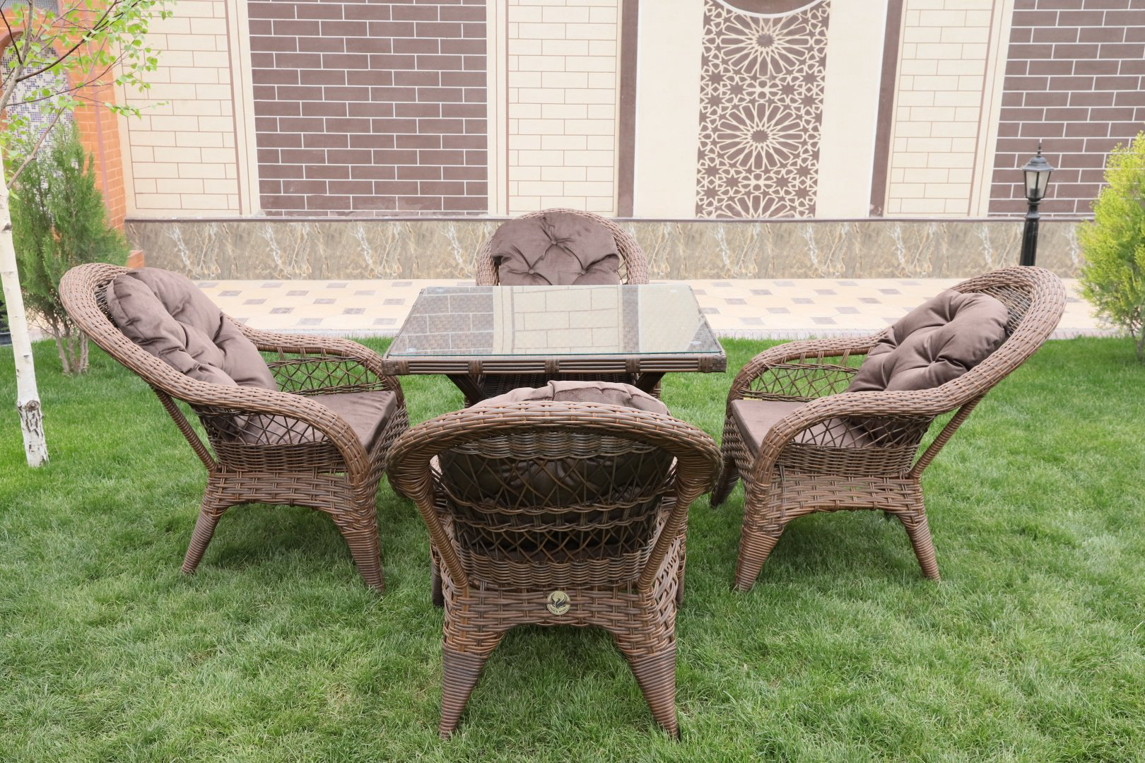 Комплект Samruk Mebel Izabel2024 90x90см коричневый купить,NaN