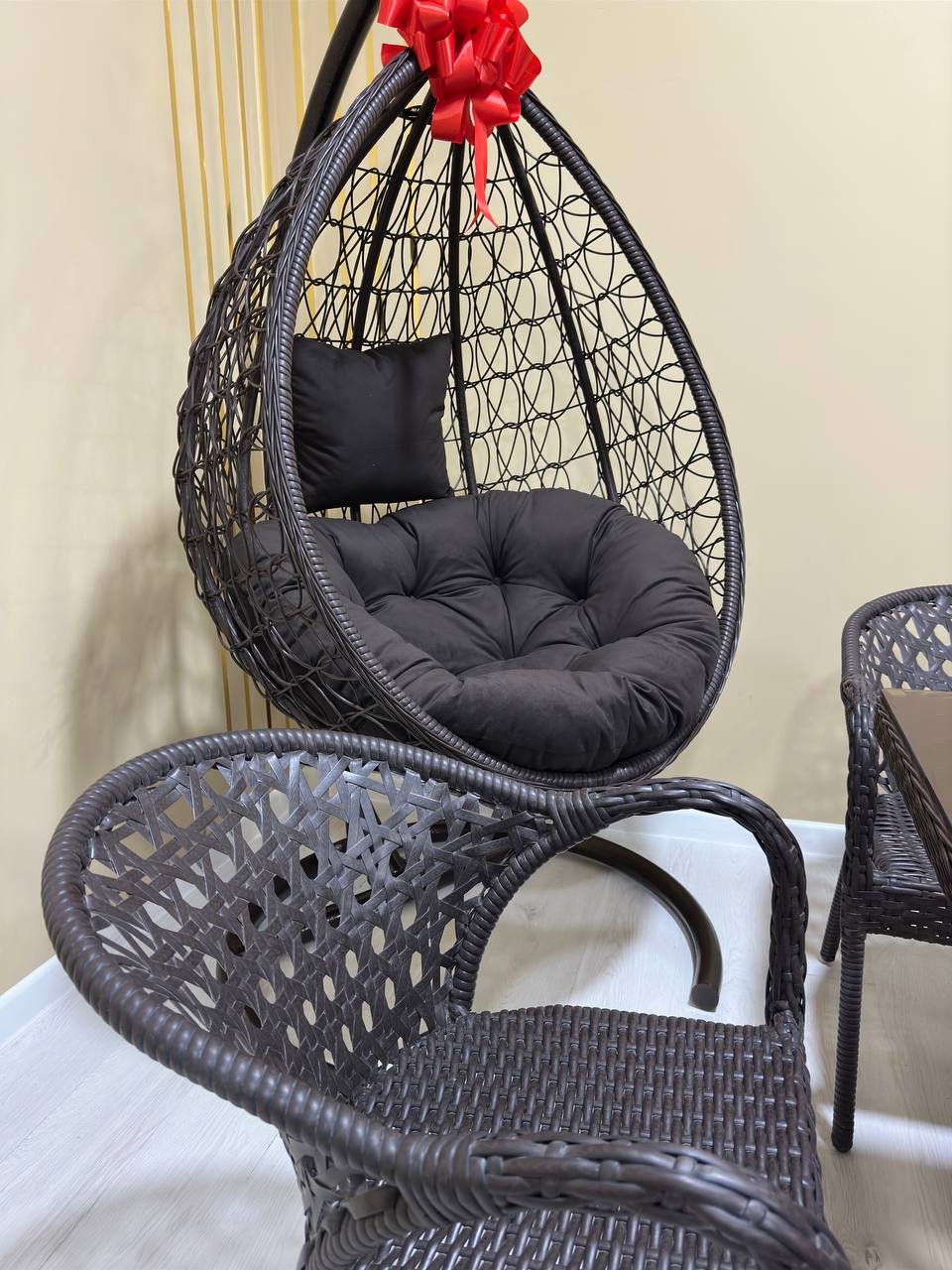 Комплект Samruk Mebel 10 в 1 персон: 8 черный купить,NaN