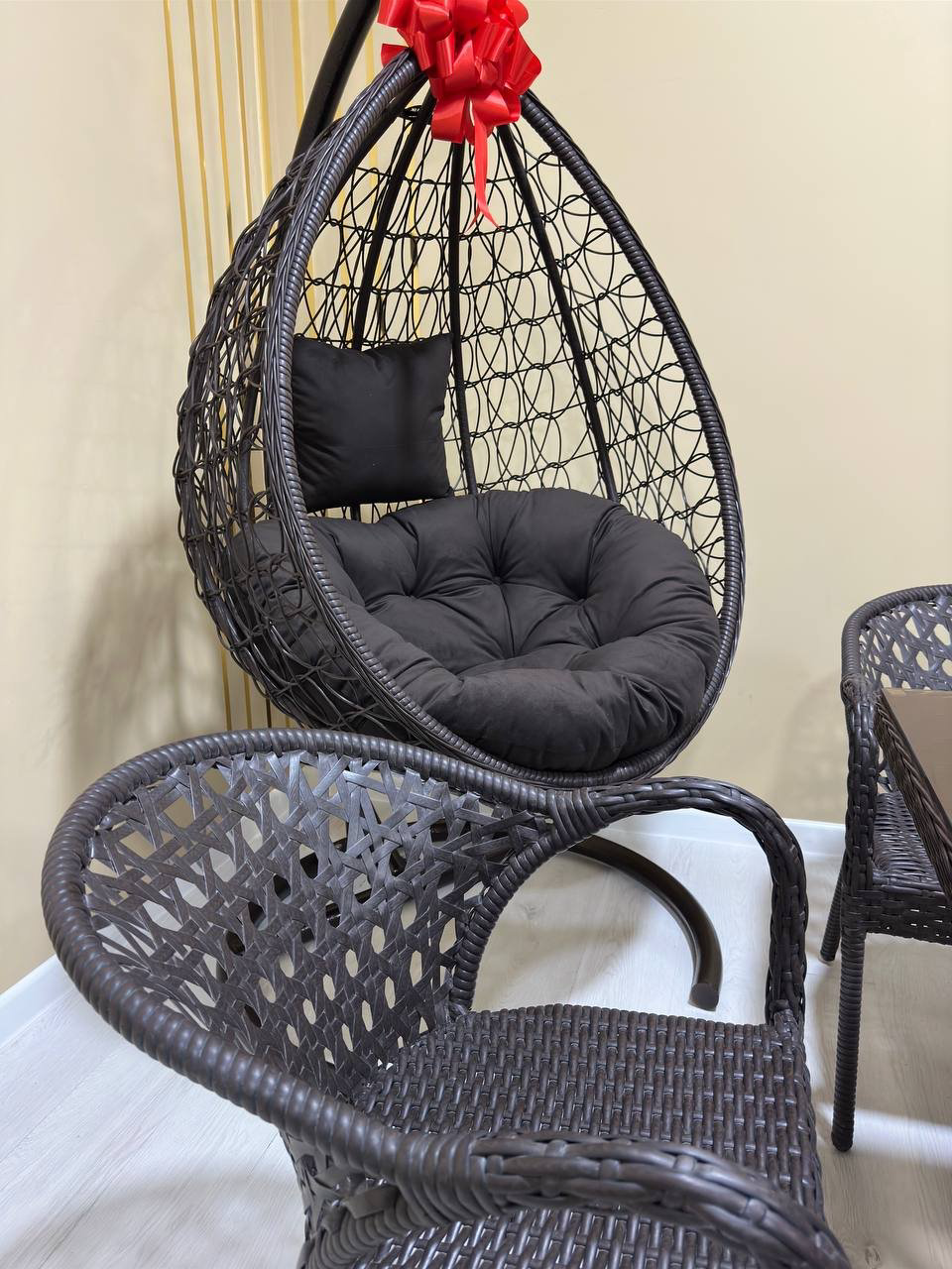 Комплект Samruk Mebel 10 в 1 персон: 8 черный купить,NaN