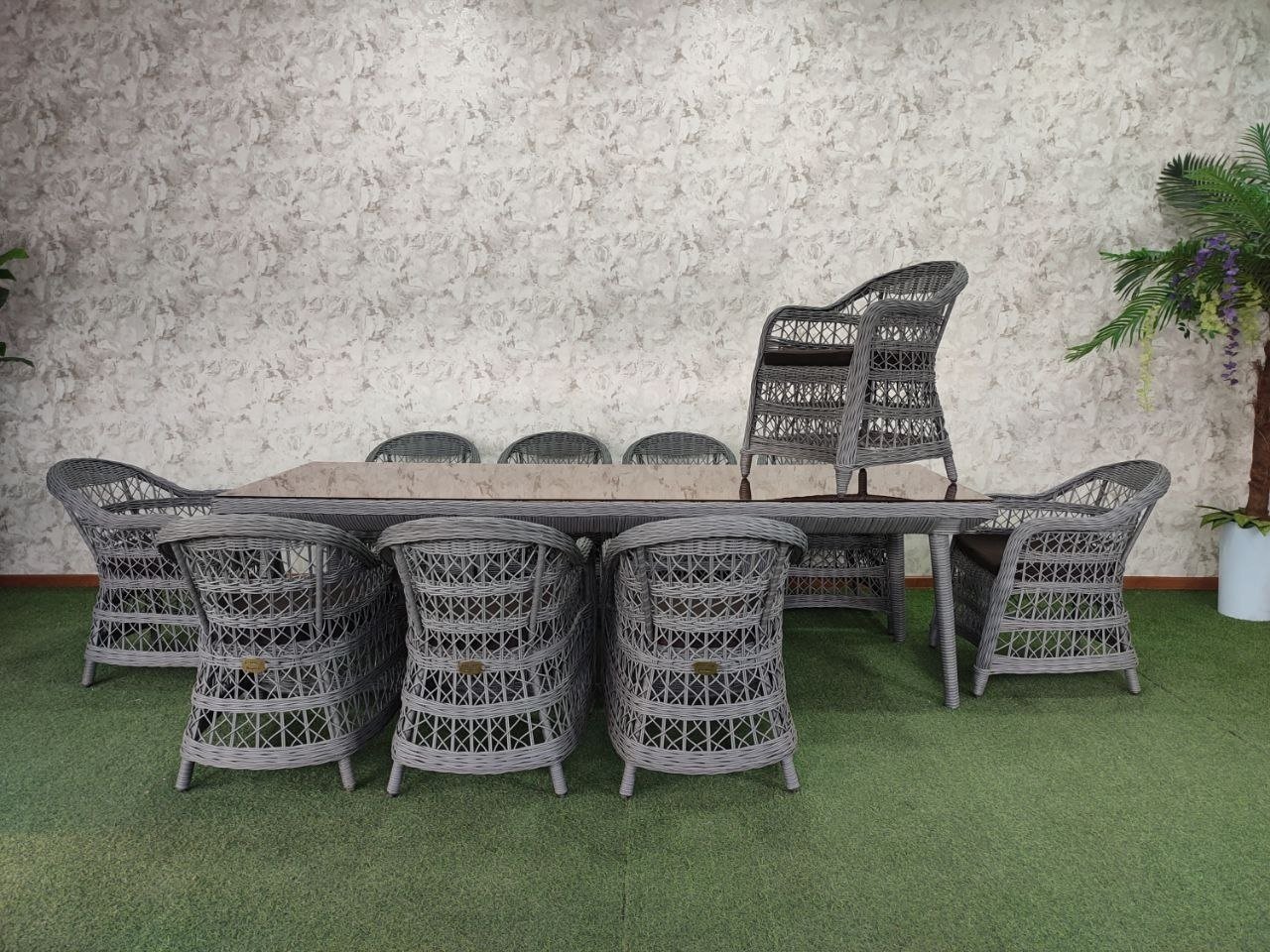 Комплект Samruk Mebel Shanel Elite 260x90см серый купить,NaN