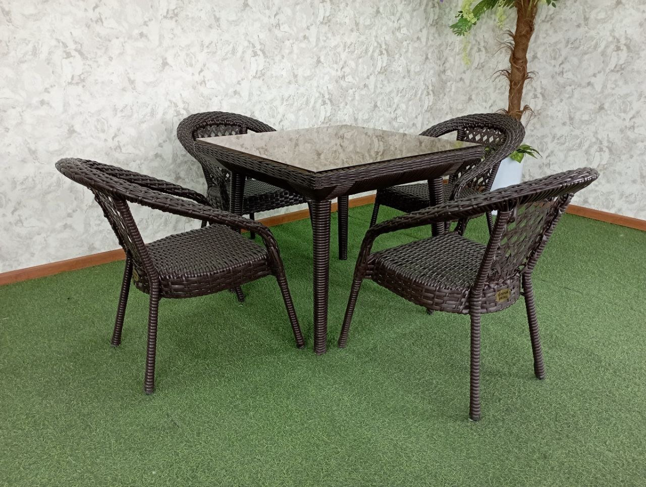 Комплект Samruk Mebel DecoE042023 90х90см черный купить,NaN