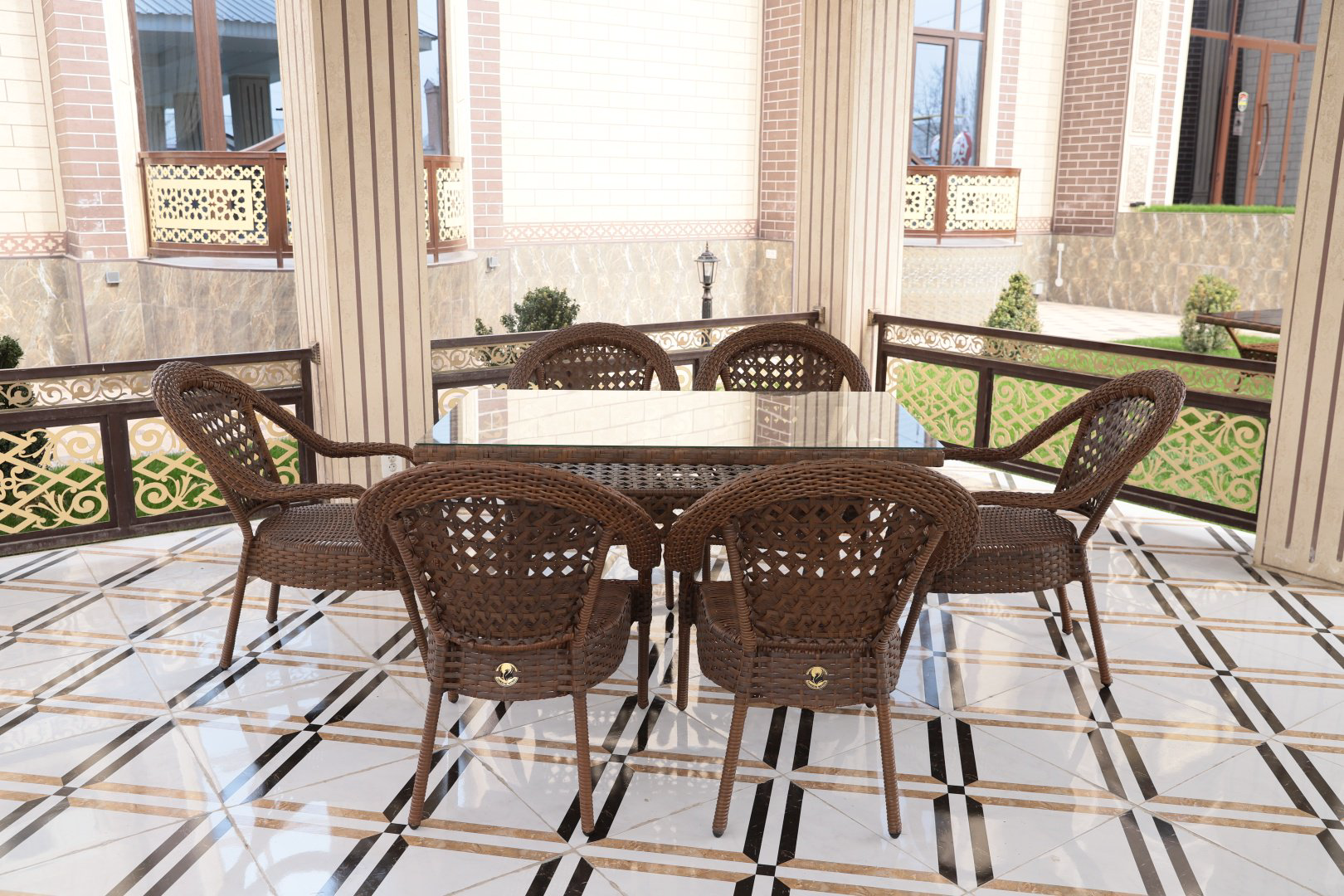 Комплект Samruk Mebel SAM009063 140x85см коричневый купить,NaN