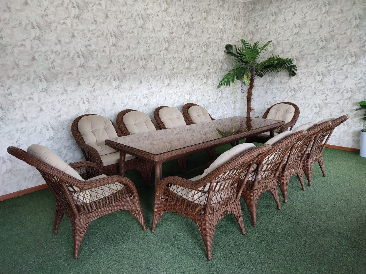 Комплект Samruk Mebel Izzabella Elite 260x90см коричневый купить,NaN