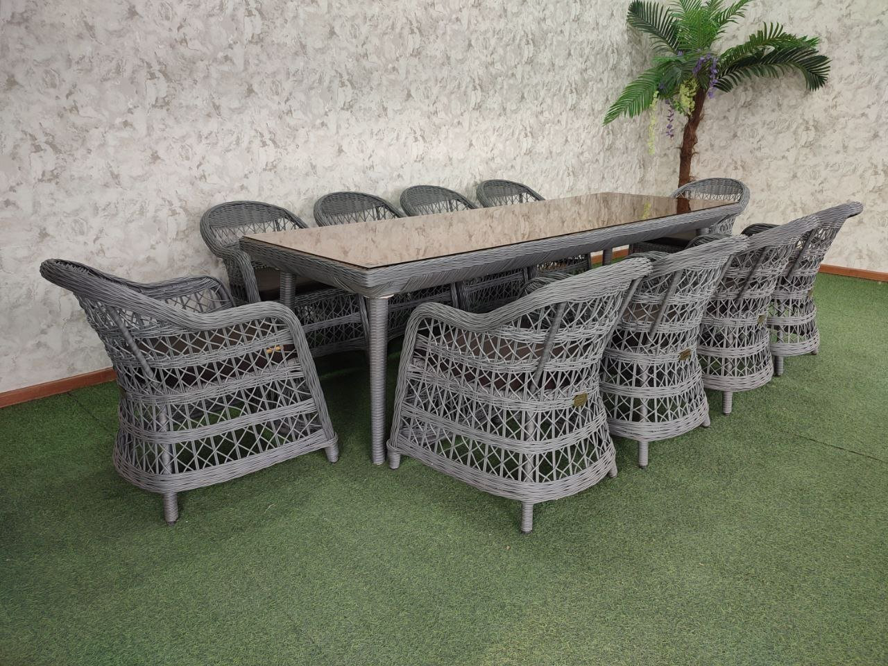 Комплект Samruk Mebel Shanel Elite 260x90см серый купить,NaN