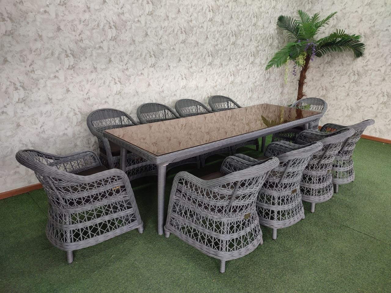 Комплект Samruk Mebel Shanel Elite 260x90см серый купить,NaN