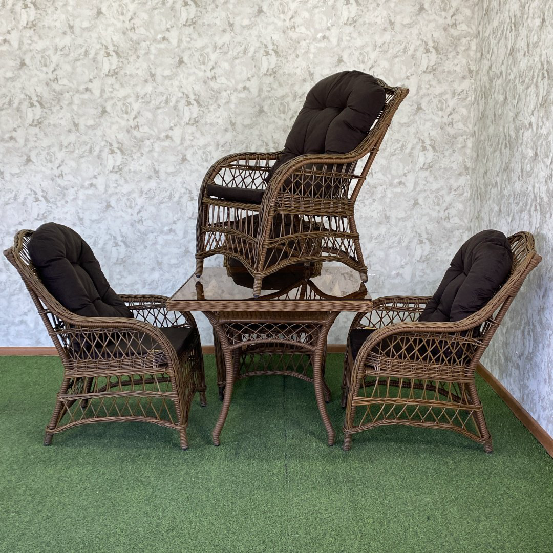 Комплект Samruk Mebel MADR042027 90х90см коричневый купить,NaN
