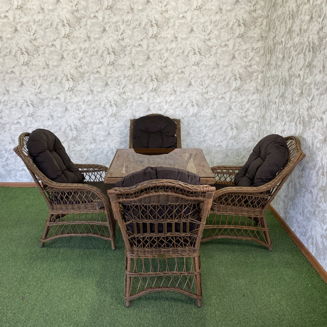 Комплект Samruk Mebel MADR042027 90х90см коричневый купить,NaN